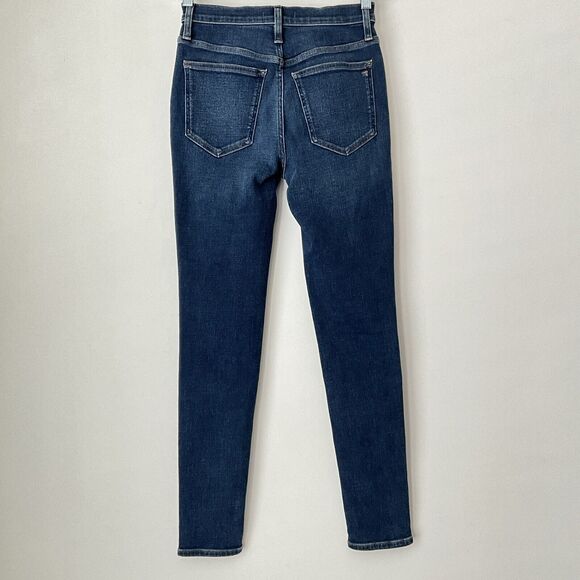 Madewell Jeans Blue 10” High-Rise Skinny Magic Pockets 25 - Picture 2 of 12